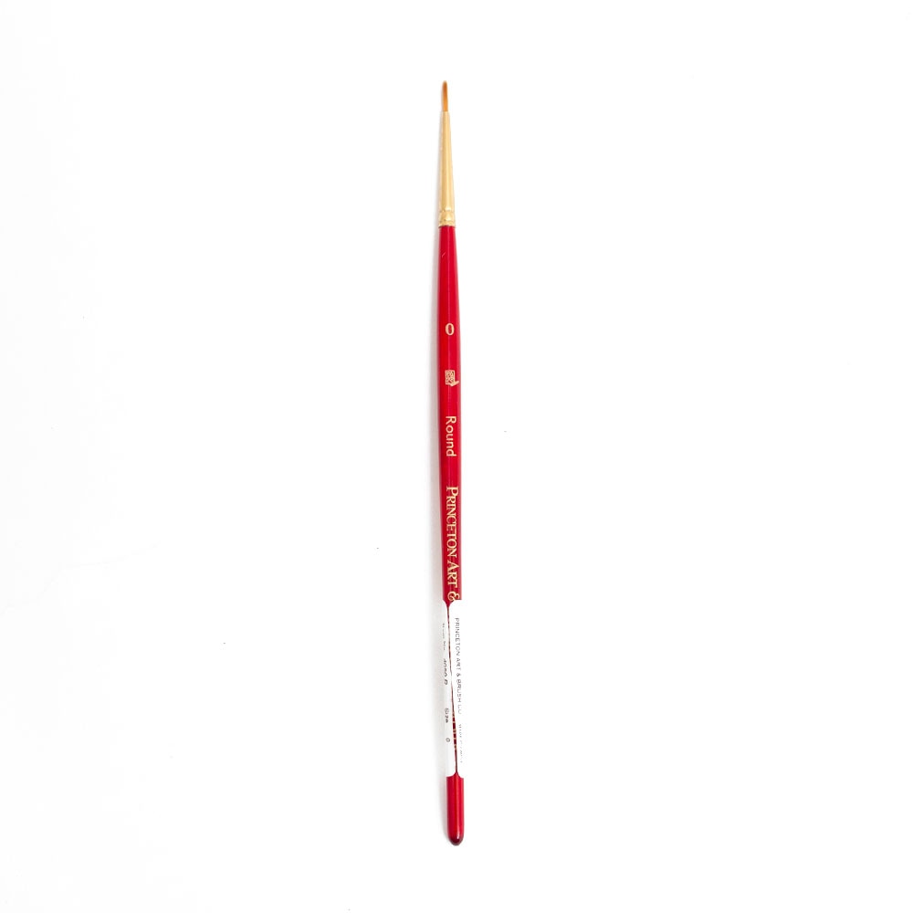 Princeton, Brushes, Art & School, Heritage, Synthetic Sable, Watercolor, 105316, Round, 0